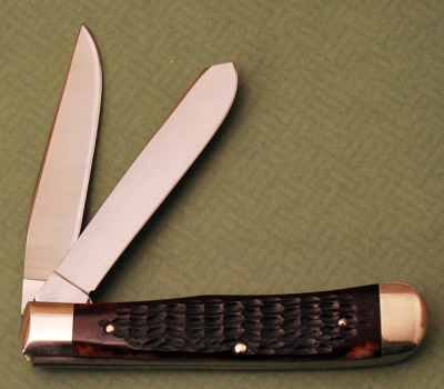 Case 70's Bone Stainless Trapper - 2