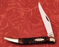 Case 8 dot Bone Texas Toothpick