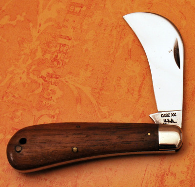 Case Wood Handle Hawkbill 11011