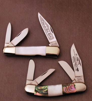 American Blade Sowbelly & Parker Lockback whittler