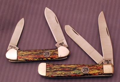 Two 1989 Christmas Tree Knives