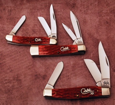 Three Case Script Shield Red bones