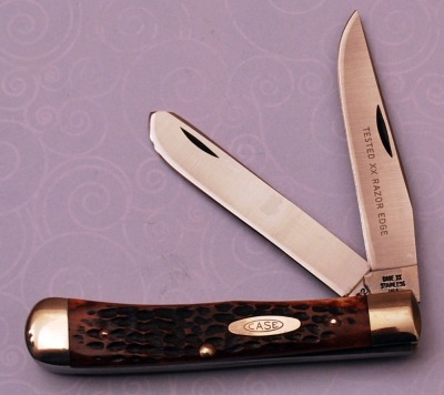 Case 70's Bone Stainless Trapper