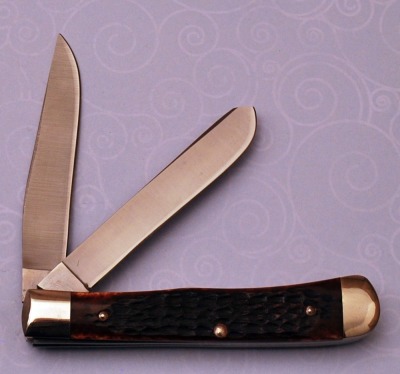 Case 70's Bone Stainless Trapper - 2