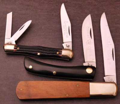 Three Queen Steel Knives