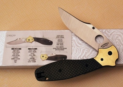 Spyderco Schempp Bowie Liner Lock