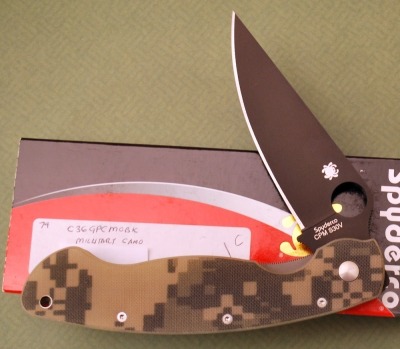 Spyderco Military Camo