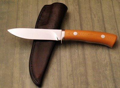 George Herron Micarta hunter