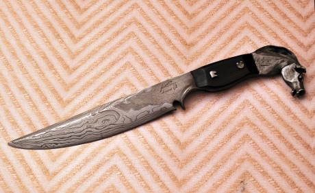 Dr. James Batson Forged Damascus