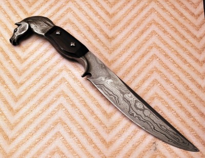 Dr. James Batson Forged Damascus - 2