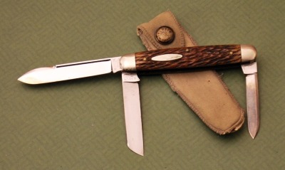 E. Weck Peachseed bone w/pouch