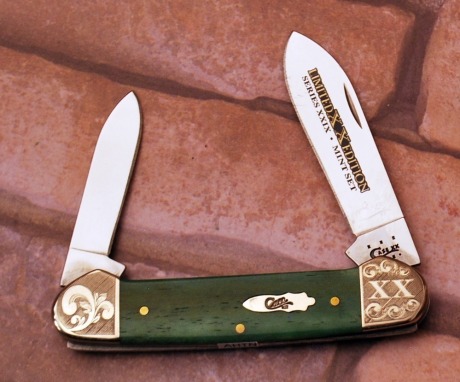 Case Series XXIX Engraved Mint Set Canoe