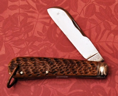 OVB Bone Jumbo Nautical Knife with Bail