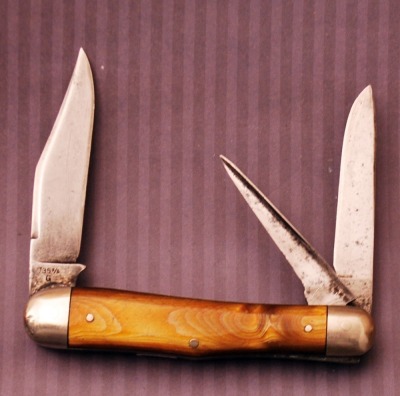 Simmons Keen Kuttler Celluloid 3 backspring whittler - 2