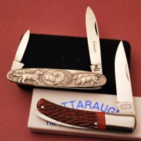 Cattaraugus lockback and Henckels Relief knife