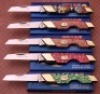 Five Elkhorn Shark knives