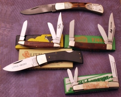 Five Parker Knives