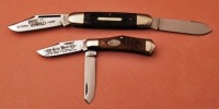 Two Cripple Creek Knife World limited edition knives