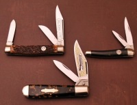 Two Itlay made and one German made pocket knives