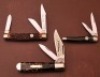 Two Itlay made and one German made pocket knives