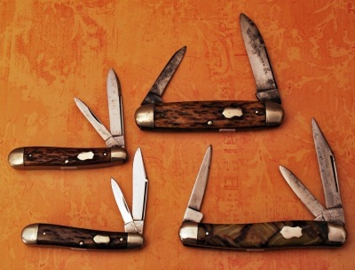 Four per-1940 Remington knives - 2