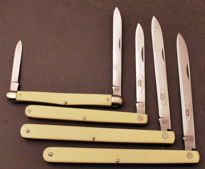 Four Schrade USA Citrus Knives