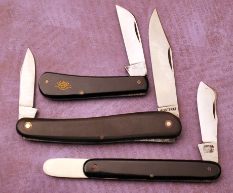 Trio of German made knives