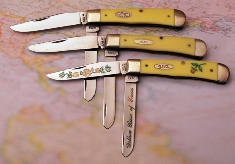 Trio of Case Yellow Trappers