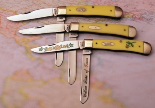 Trio of Case Yellow Trappers