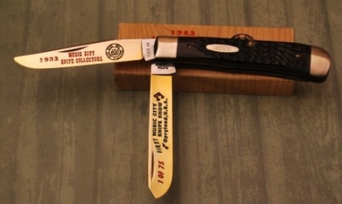 1983 Case Music City Knife Collectors Trapper