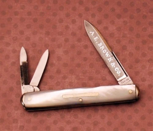 Etched Sheffield Pearl Whittler