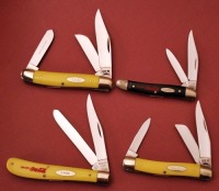 Four Case Coca-Cola knives