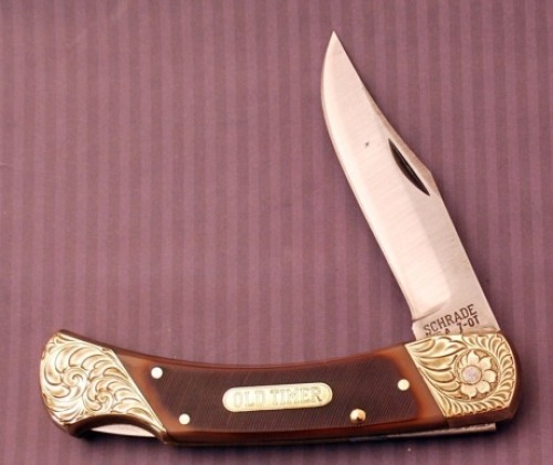 Shrade USA 70T Hand Engraved