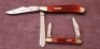 Pair of Case Red Bone Centennials 6240 sp-6208