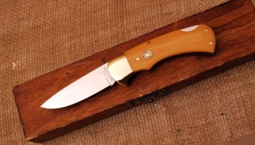 Puma 4-Star lockback-Micarta