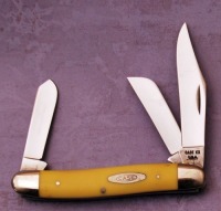 Case Yellow Handle Stockman