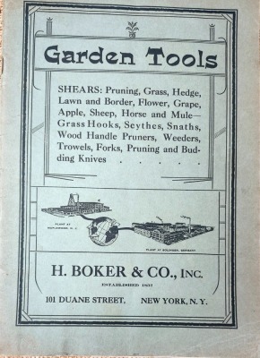 Boker Garden Tools Catalog