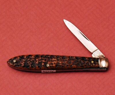 Simmons Keen Kuttler nice jigged bone Quill Knife