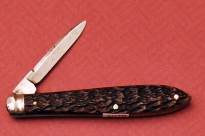 Simmons Keen Kuttler nice jigged bone Quill Knife - 2