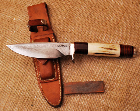 Carmon Damascus in Randall Sheath