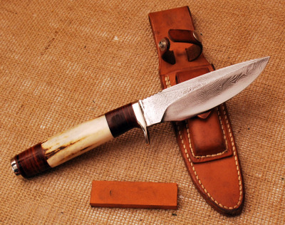 Carmon Damascus in Randall Sheath - 2