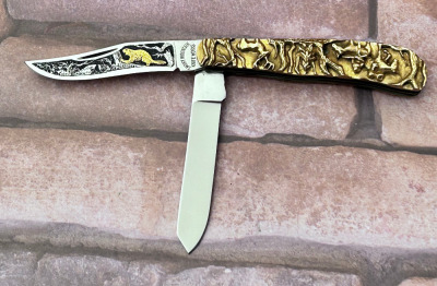 Smoky Mountain Shaw Liebowitz style Gold trapper