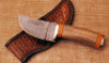 Rade Hawkins Damascus handmade stubby hunter