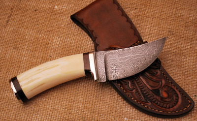 Rad Hawkins Warthog tusk Damascus Hunter - 2