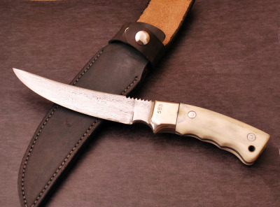 BRET Damascus smooth stag hunter - 2