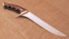 Digangi Damascus Finger Groove art knife - 2