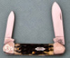Case Bone Engraved 125th Canoe