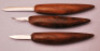 Trio of woodcarving