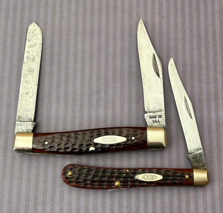 Pair of 70's Case Knives