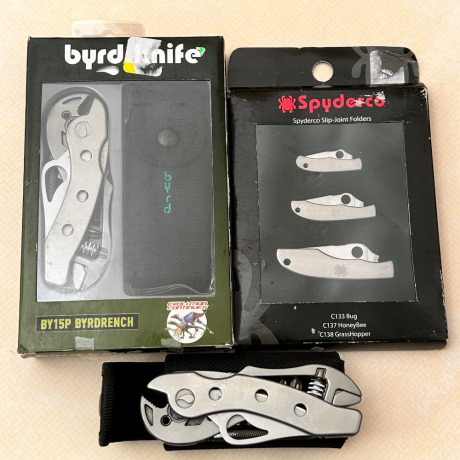 Three Spyderco Sets